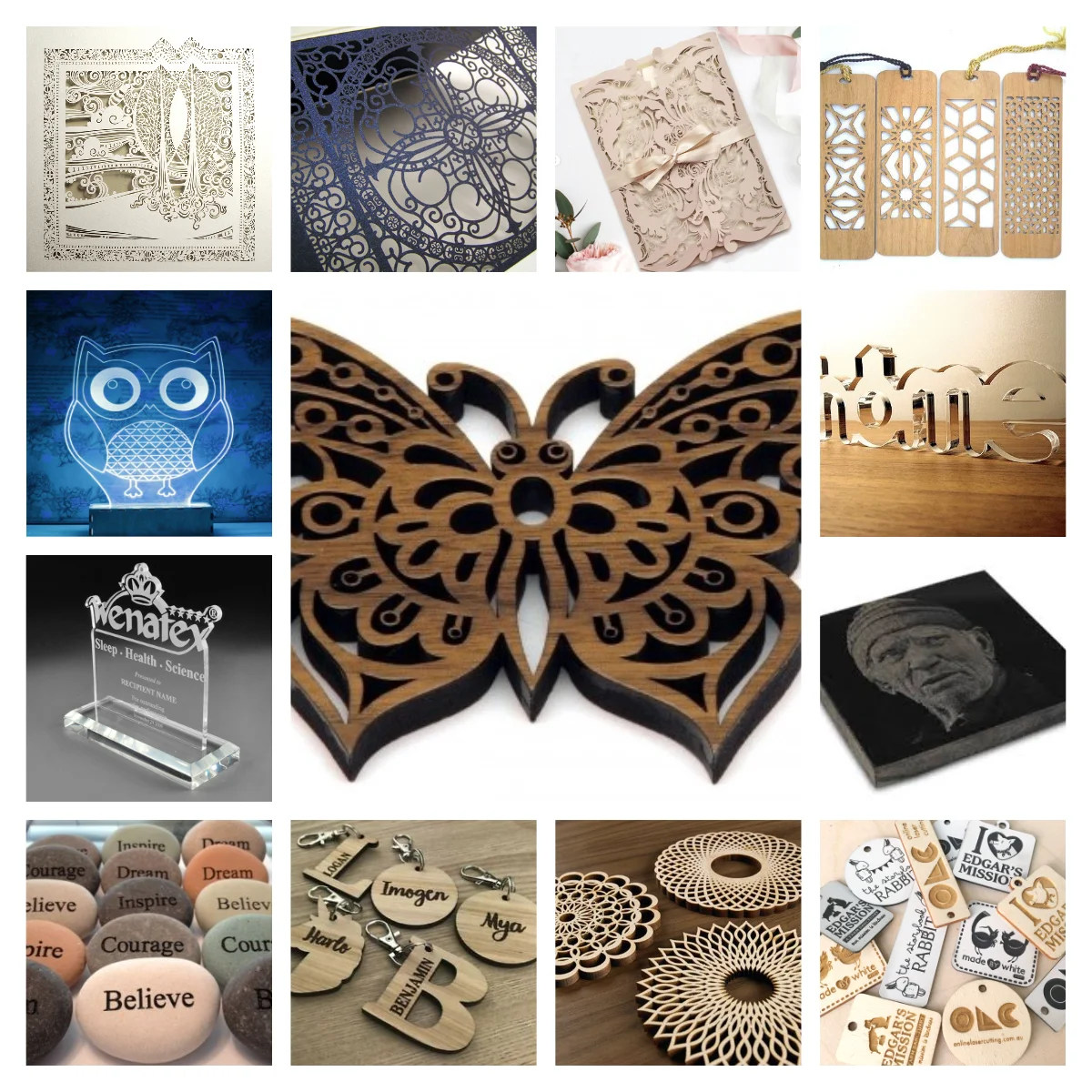 Metal And Non Metal Laser Cutting Machine Wood Acrylic Rubber Sheet Laser Engraver And Cutter