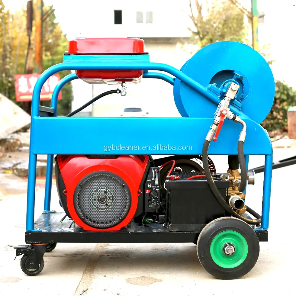Factory sewer drain pipe sewer line dredge deck cleaning machine industrial high pressure cleaner