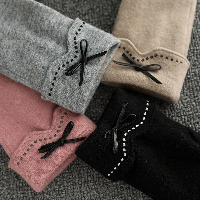 2020 New Fashion Ladies Fleece Wool Winter warm Gloves for
