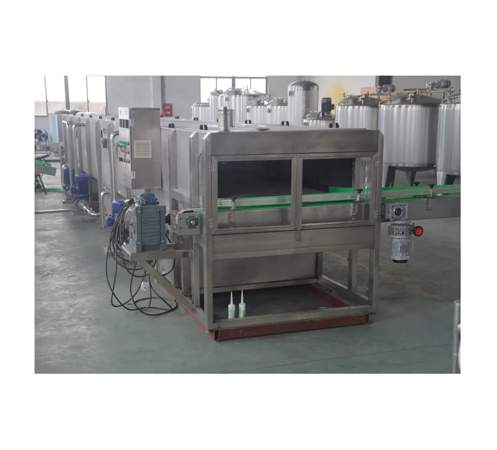 Машина для пастеризации молочных бутылок, туннельный стерилизатор