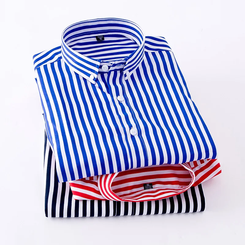 OEM/ODM plus size customization casual vintage plain solid color shirts for men formal dress shirt for men
