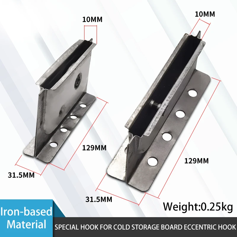 Good Quality High Inquiry Cold room Sandwich Panel Connector Galvanized Eccentric Hook