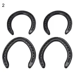 Manufacturer Horse Racing Equipment Training Equestrian Front Rear Metal Iron Horseshoe Suppliers Durable Steel Horseshoes