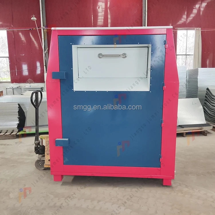 Custom Outdoor Clothes Drop Off Box Shoes Donation Bin Charity Collect Clothes Recycle Bin