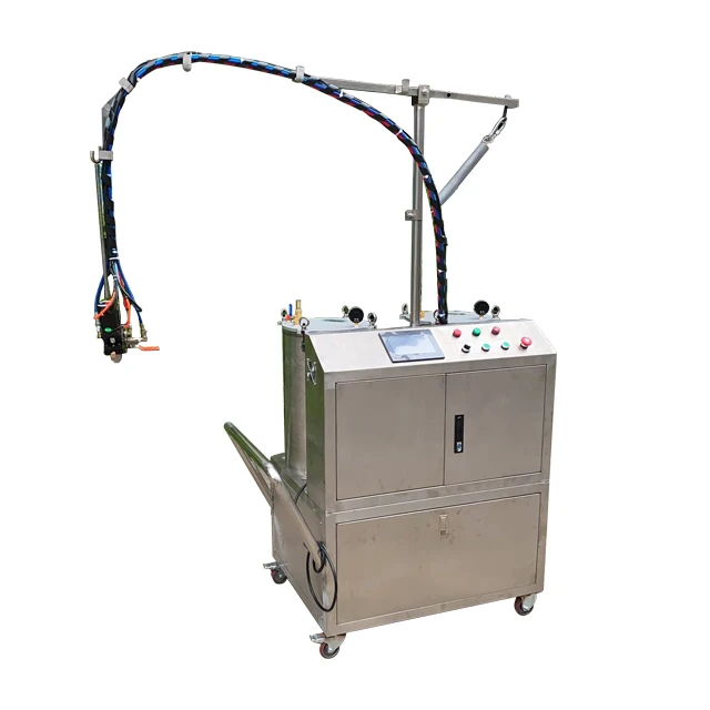 Precise Manual PU glue injection machine for earplug earphone PU foaming products manufacturer