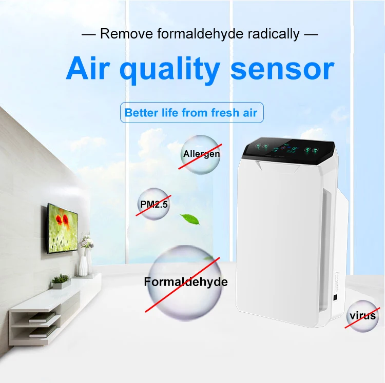 
Family Air Purifiers Cleaner For Room Hepa Filter Personal Portable Cleaning the Home Air 