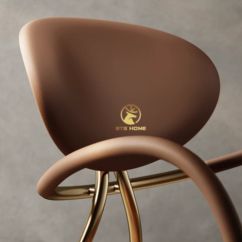 Designer Creative Modern Recliner Ant Leisure Chair Armchair  Villa Living Room Home Modern Light Luxury Backrest Ant Sofa Chair