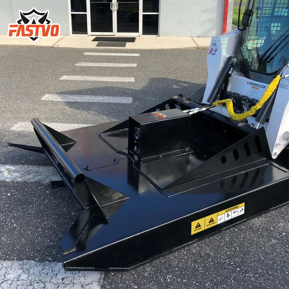 Skid Steer Front Attachments Mini Skid Steer Mulcher Brush Cutter