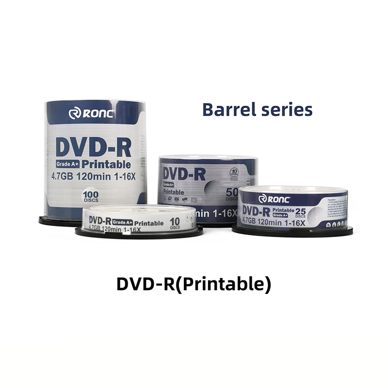 DVD-R 4.7gb 16x Logo Blank Data Video Movie Recordable DVD R Disc