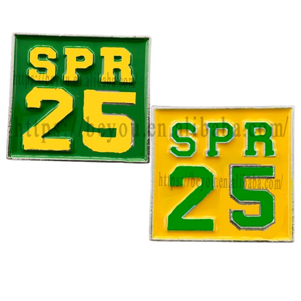 Spring 25 Chi Eta Phi Brooch Greek Sorority XHP Latest 2025 Green Yellow Enamel Brooch Custom Designs Square Pin SPR25 Brooch