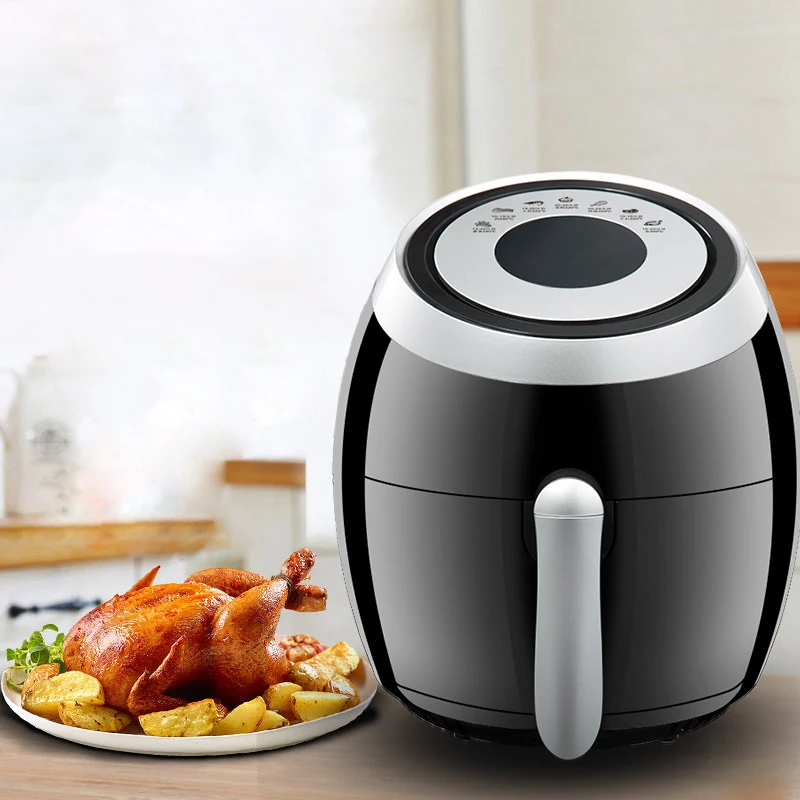 
Cheapest Black Air Fryer Temperature Adjustable for Kitchen Application 