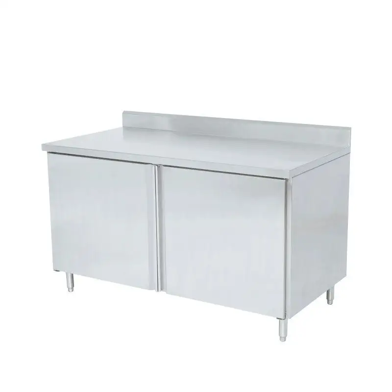 Factory Price Industrial Luxury Office Furniture Stainless steel and plastic Modern Design Kitchen Cabinet