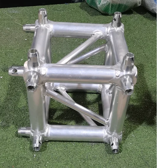 Aluminum Alloy Corner Box Truss For Spigot Truss For Exhibition Event