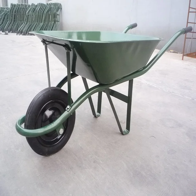 Сверхпрочная тачка, строительная тачка, садовая тачка WB6400