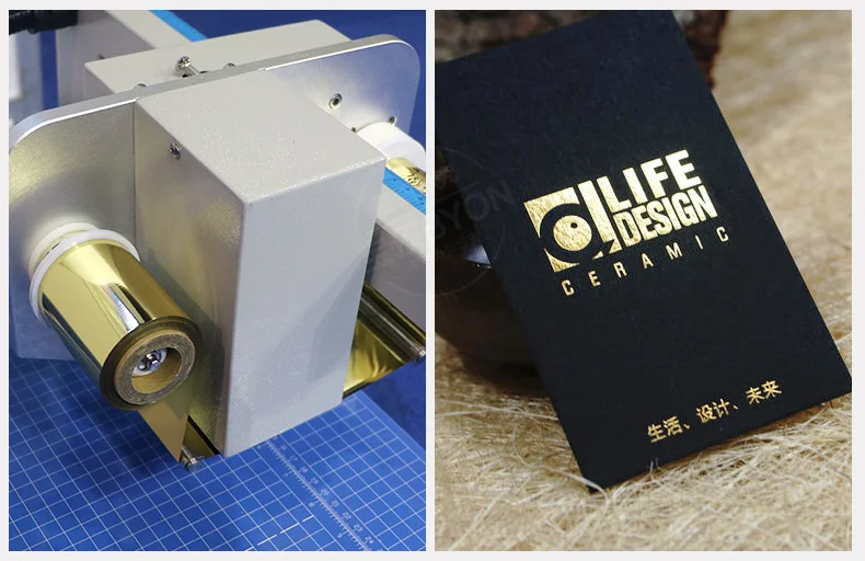 Hot Foil Machine Aluminum Gold Foil Printer Printing Machine Automatic Digital Hot Foil Stamping Machine for Sale