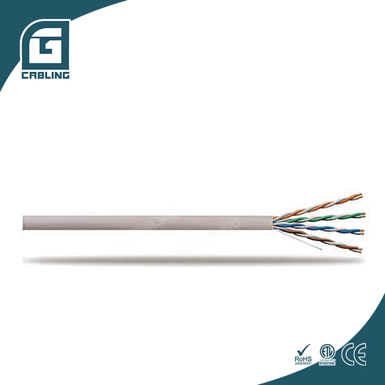 Gcabling Factory sell High quality utp rj45 cat6 cable 100m 305m cat 5 ethernet cable outdoor cat6 cable