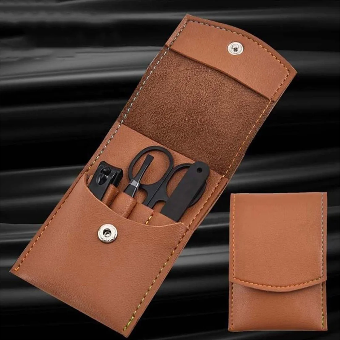 Premium Quality Design Stainless Steel Material OEM ODM 2023 Solid Manicure Kit Customized Logo High Quality Kit