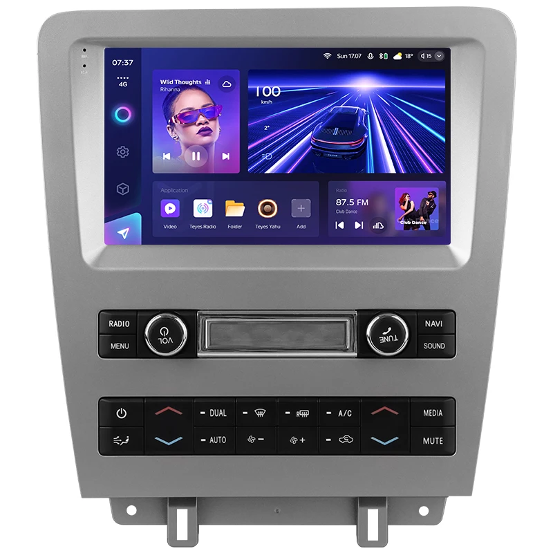 TEYES CC3 2K For Ford Mustang 5 S-197 2009 - 2014 Car Radio Multimedia Player Navigation stereo GPS No 2din 2 din d