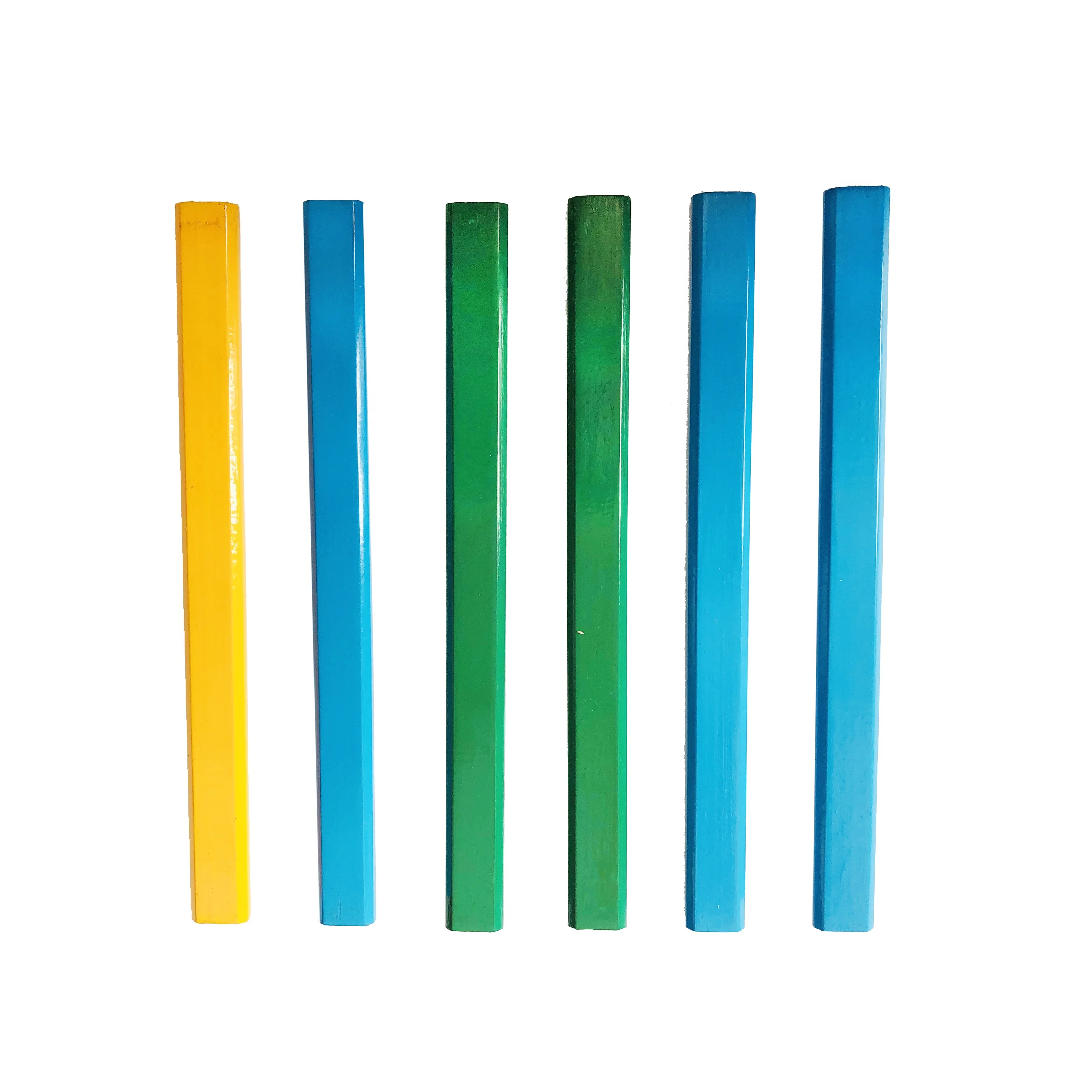 Oval Square Octangle Shape Carpenter Pencil 7 inch 10 inch Carpenter Pencils For Wood Working For Construction