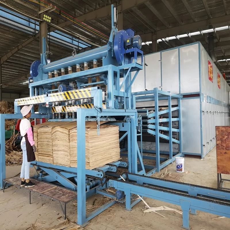 Energy Saving Four Deck Veneer Roller Dryer Machine