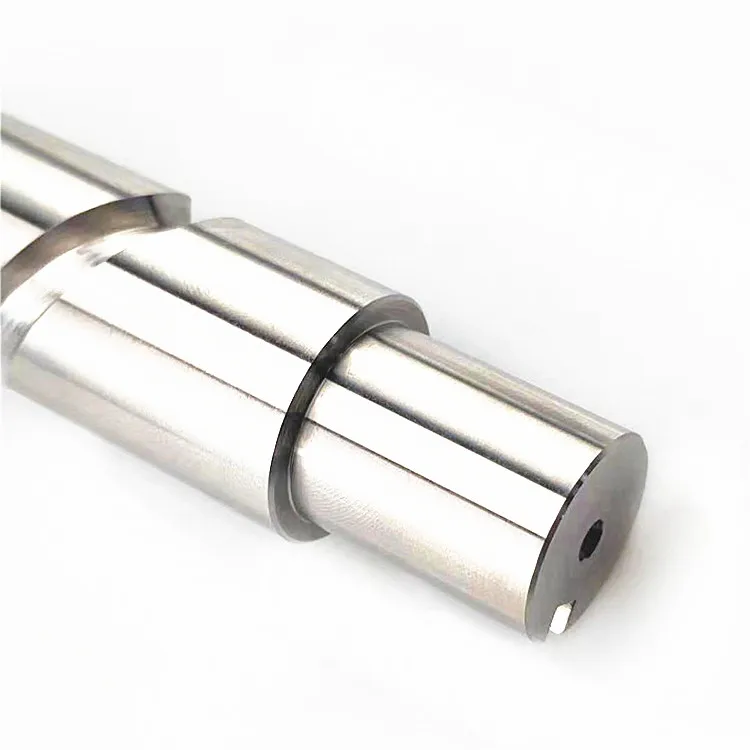 Custom CNC Machining stainless steel Long Shafts Gear Worm Spline Propeller Shaft