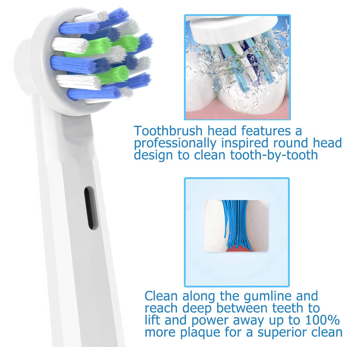 Factory price cepillos de dientes cheap electric brush head cleaning cepillos de dientes electric b oral toothbrush head