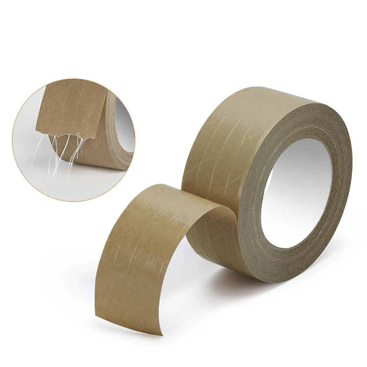 
 Экологически чистая лента из крафт-бумаги с логотипом  