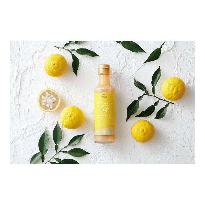 Japanese flavor yuzu miso flavor custom small bottle sauce for pizza