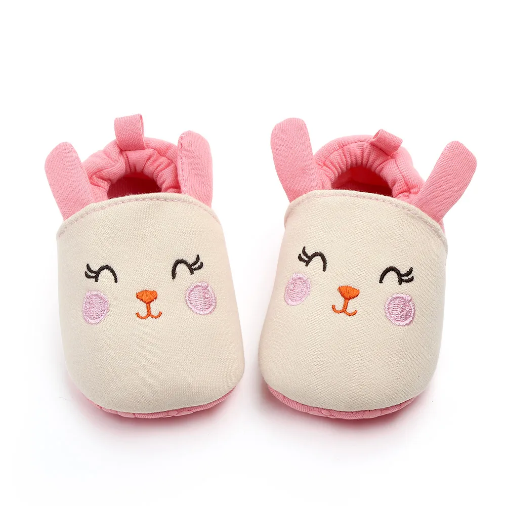 New fashion Cotton fabric Cute animal 0-2 years breathable baby cotton shoes