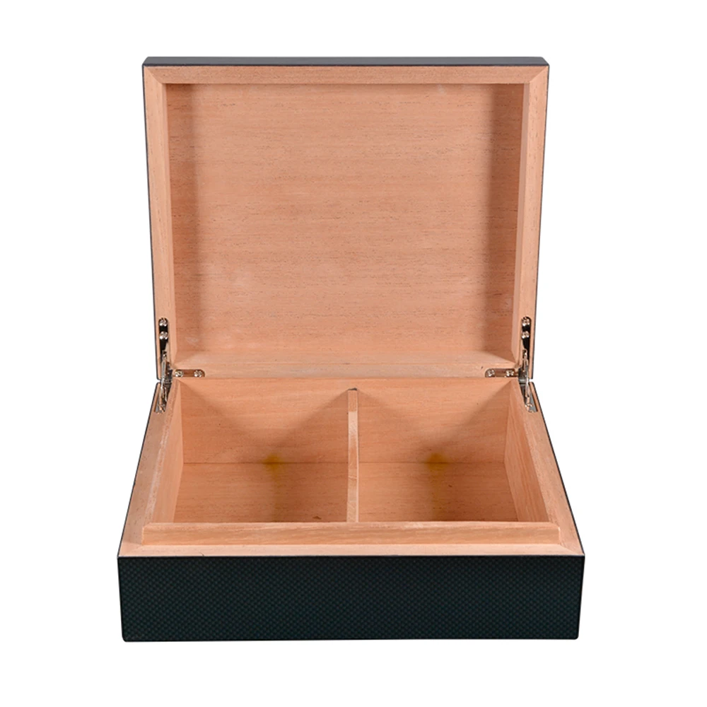 
Carbon fiber glossy cigar cabinet humidor cigar humidor cedar wood 