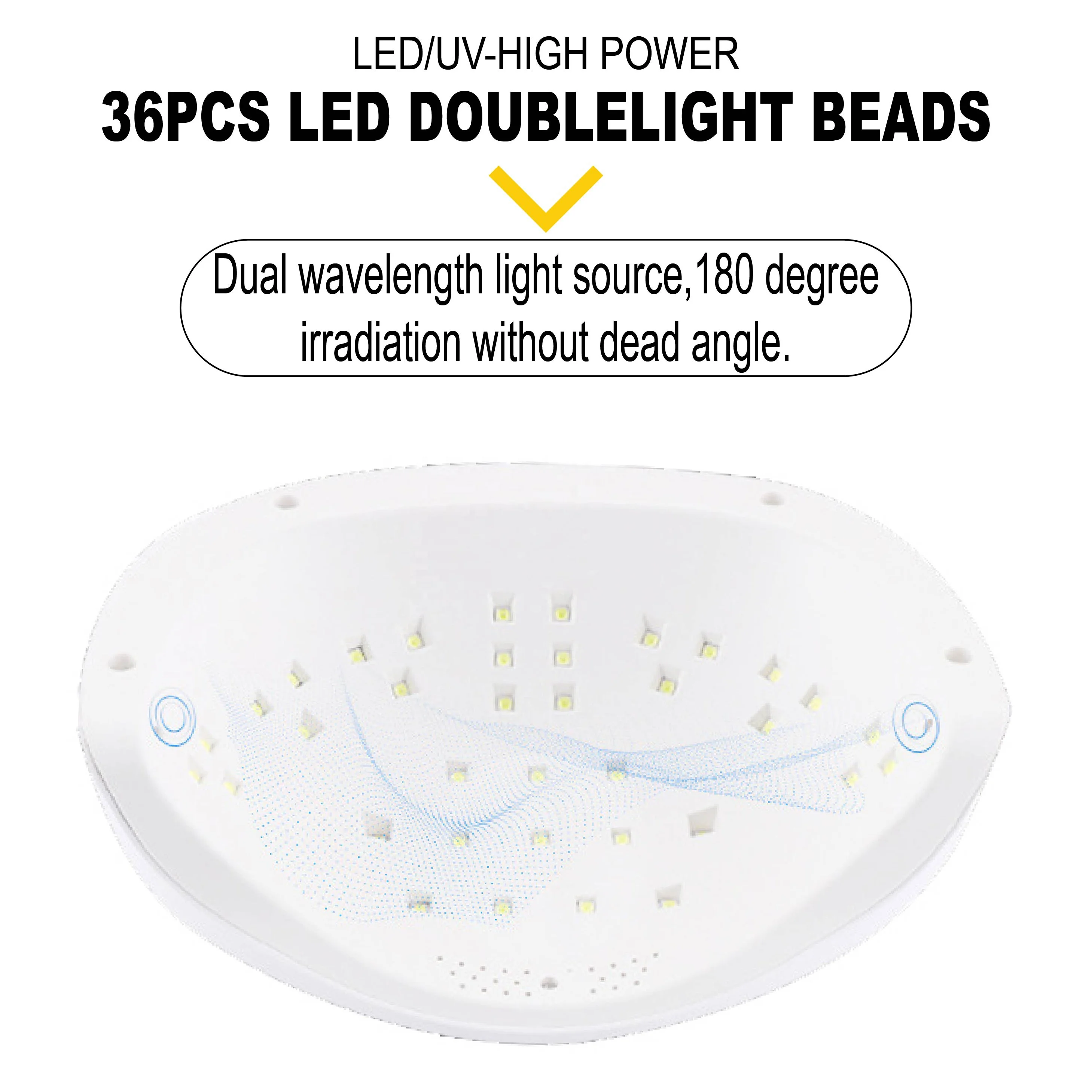 amazon hot selling nail lamp products uv gel polish manicure machine smart nail gel dryer