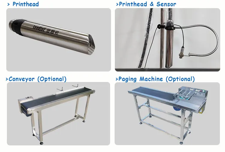 Continuous Inkjet Printer With Built-in Ink System Ideal For Beverage Industry
