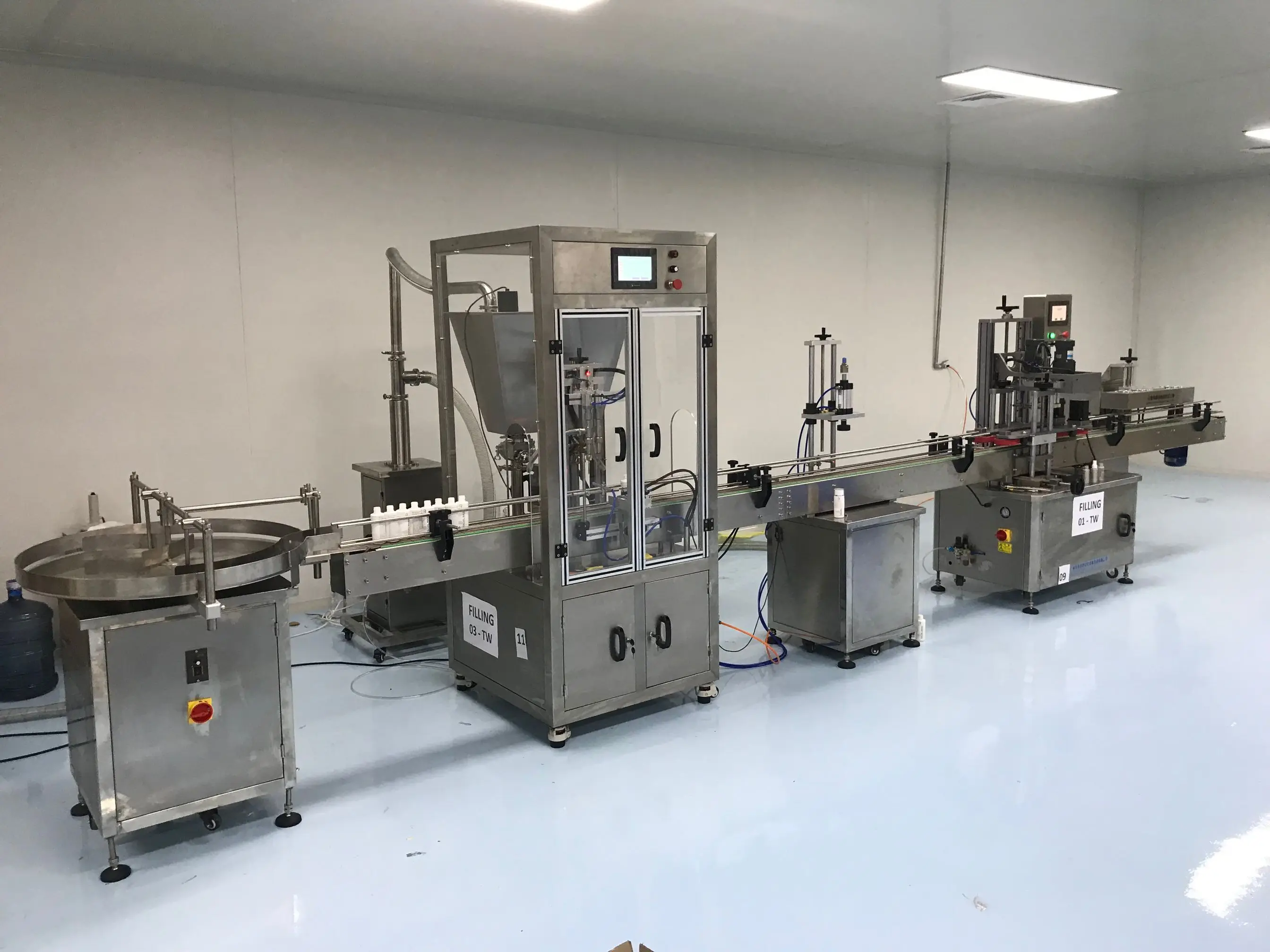 Automatic Cosmetic Hand Wash Shampoo Production Line Lotion Viscous Laundry Liquid Detergent Soap Bottle Filling Capping Machine