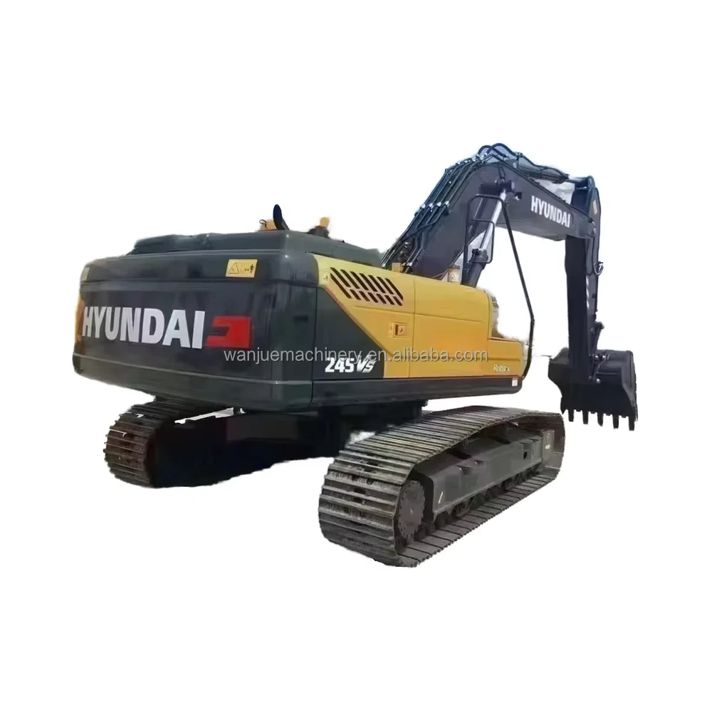 Hyundai 245VS HX245 высокопроизводительный 24-тонный экскаватор новый корейский гусеничный Cummins двигатель Rexroth строительство