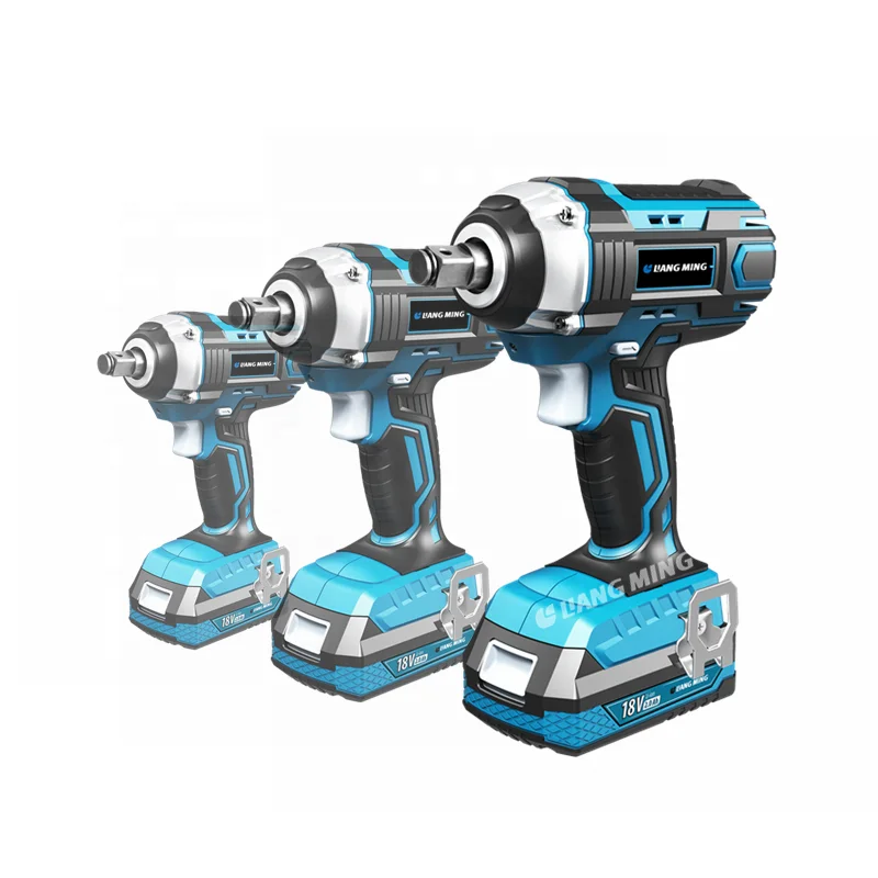 2021 Hot Sale Electric Power 18V Lithium Battery Portable Household Cordless air high torque Impact Wrench model CW-L0318-2T