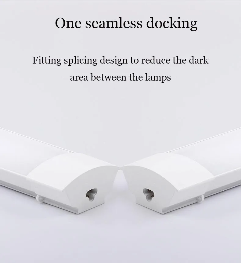 Can be spliced three-proof purification lamp led thin supermarket shopping mall office T8 fluorescent lamp