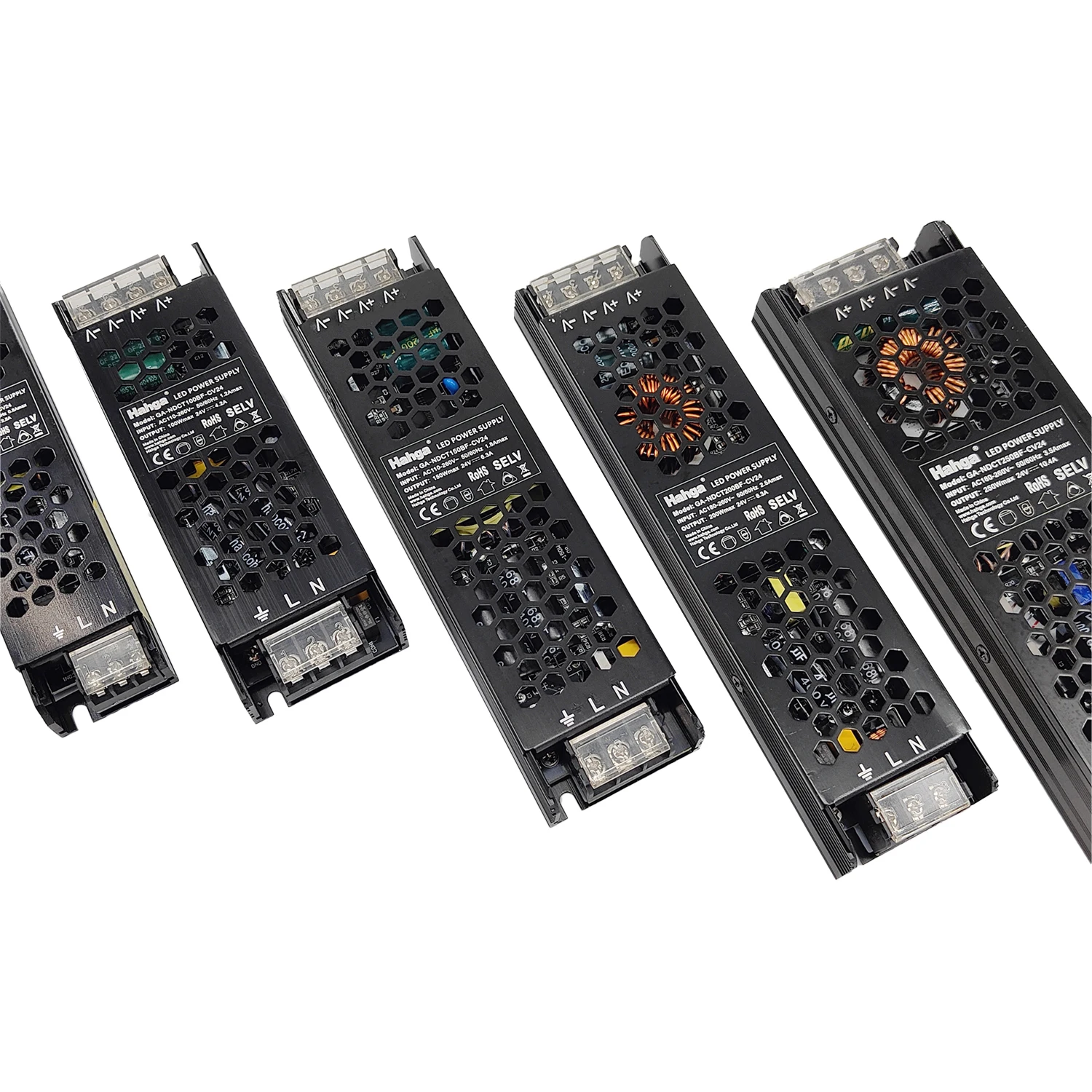 240 Вт 24 В светодиодный трансформатор 5 лет гарантии постоянное напряжение PF> 0,98 светодиодный драйвер ce rohs tuv Светодиодный источник питания для помещений