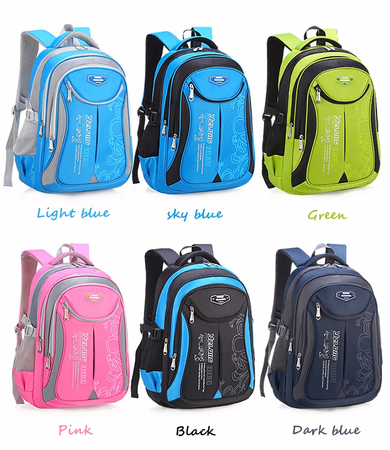 2022 Custom New Kids Campus School Student Child Book Backpack Bag For Teenagers Girls Boy