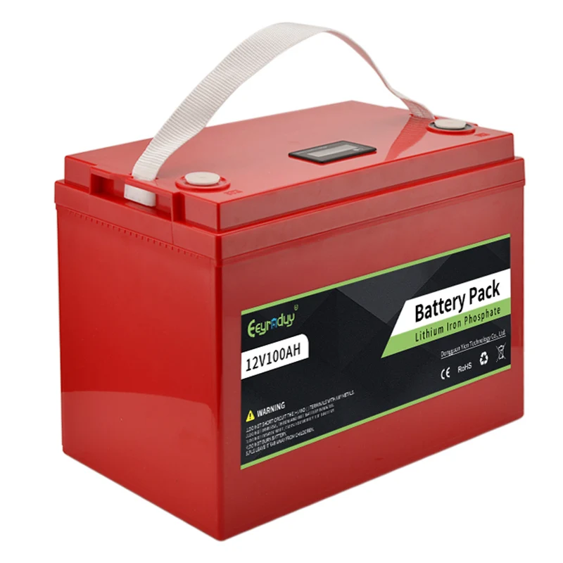 High-Capacity 12.8V LiFePO4 Battery for Home Energy Storage