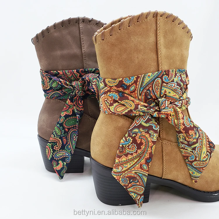 Women Western Cowboy Boots Shoes Winter Boots Women S Genuine Leather Cowboy Boots