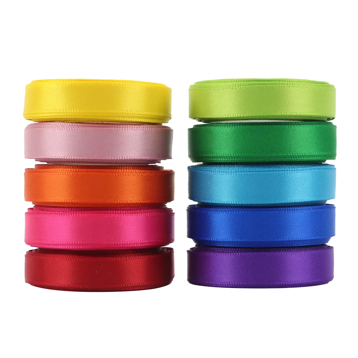 50 Yards  length 3.8cm Wide Satin Ribbon Perfect for Wedding,Handmade Bows and Gift Wrapping