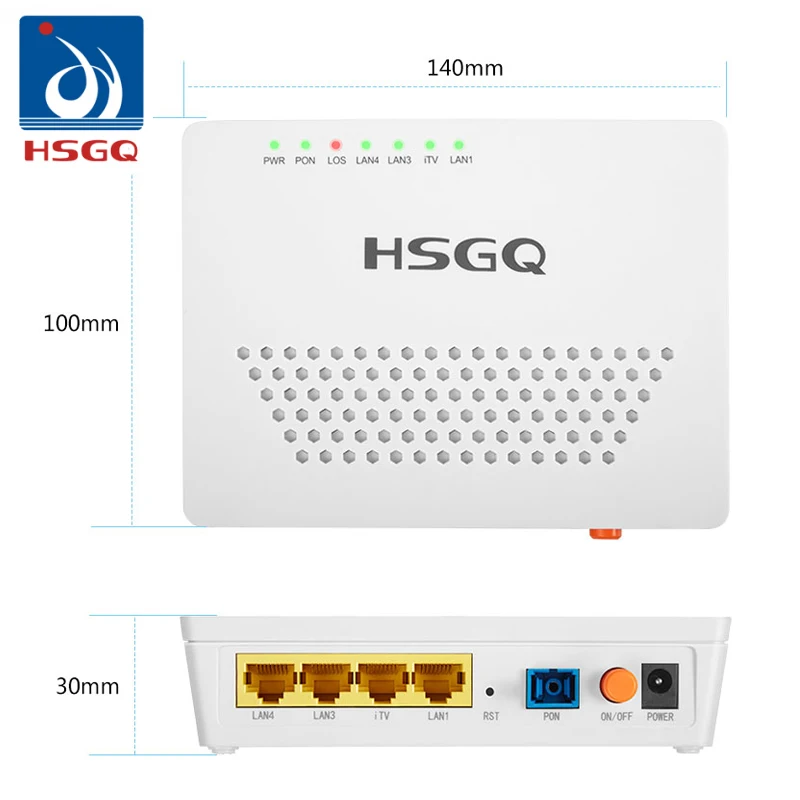 Заводская цена OEM ODM FTTH оптический сетевой блок GPON ONU HSGQ GP130