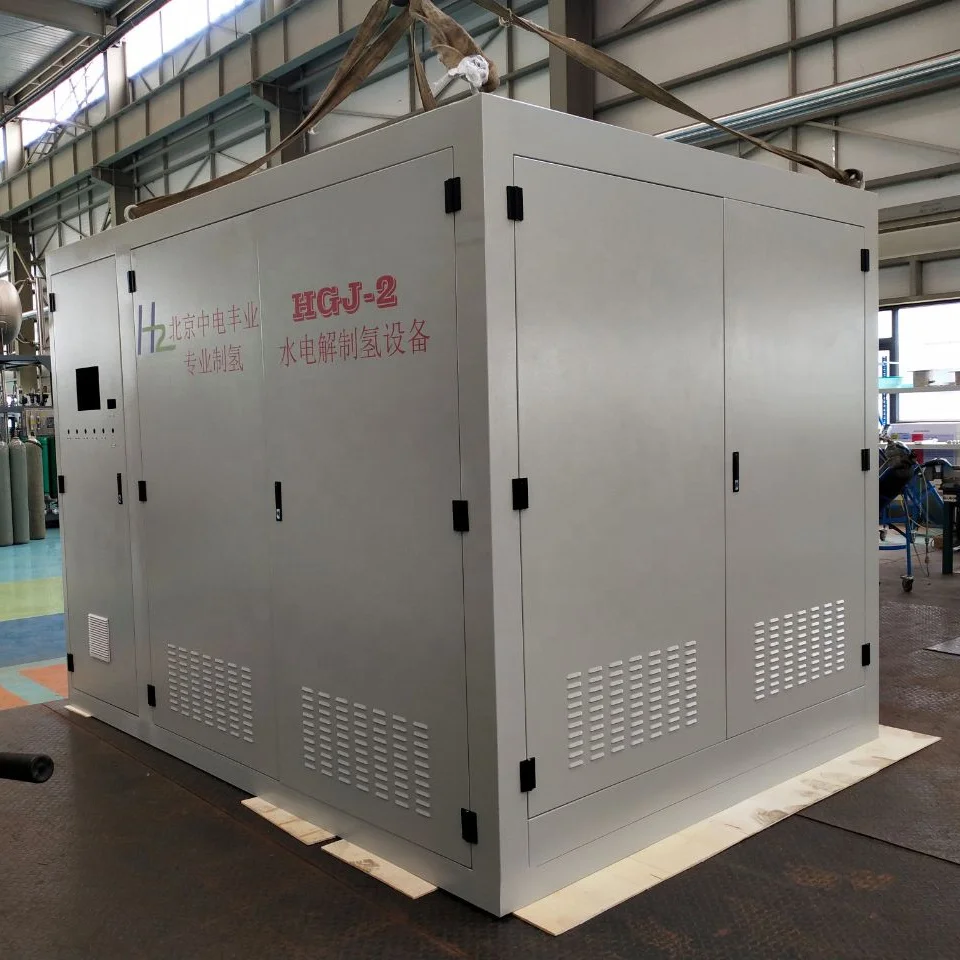 Лидер продаж автомобильный завод по производству зеленого водорода 99.9999% электролиза щелочной воды генератор с системой