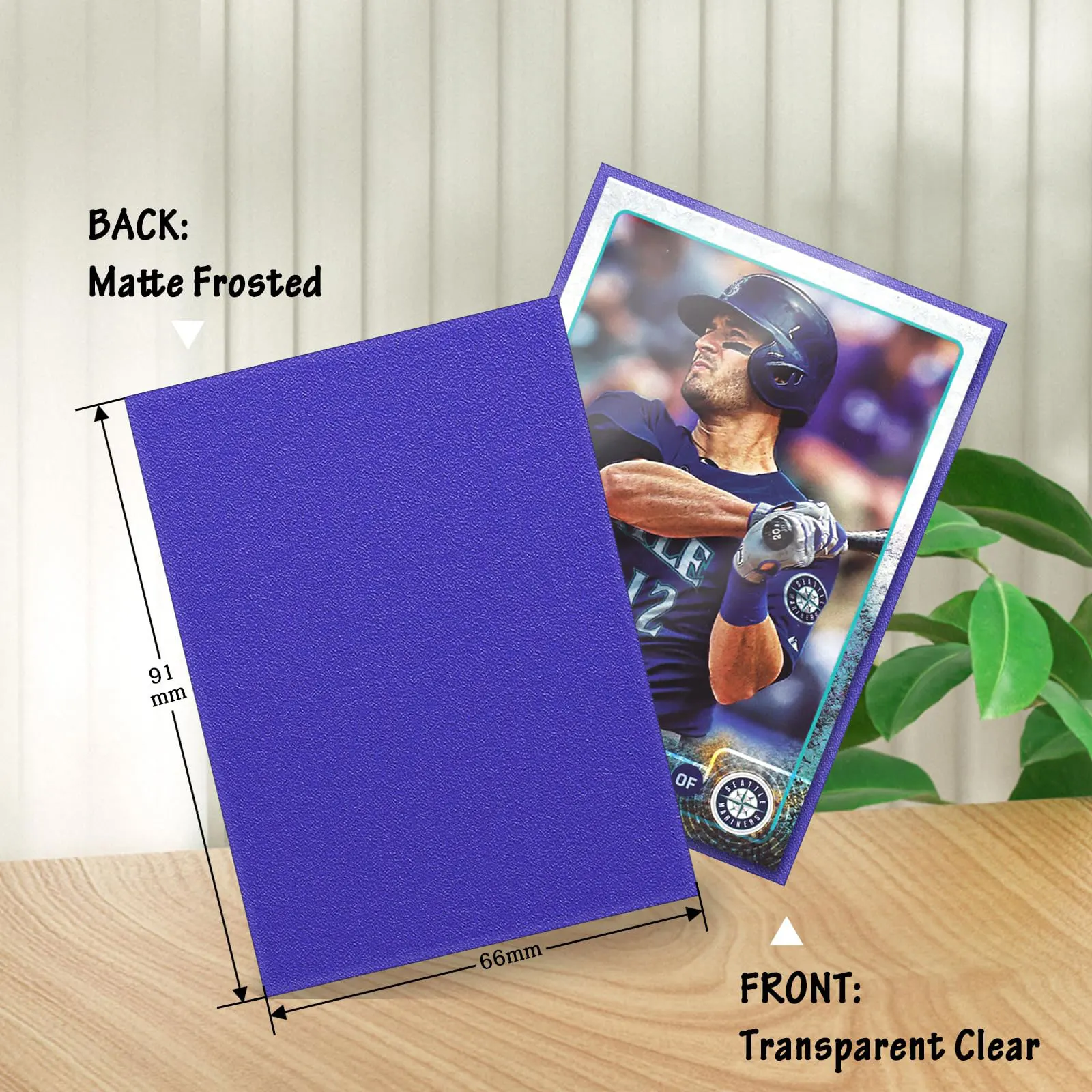 Hot Sale 100 pcs Matte Card Board Game Sleeves Standard Size 66*91mm card sleevs