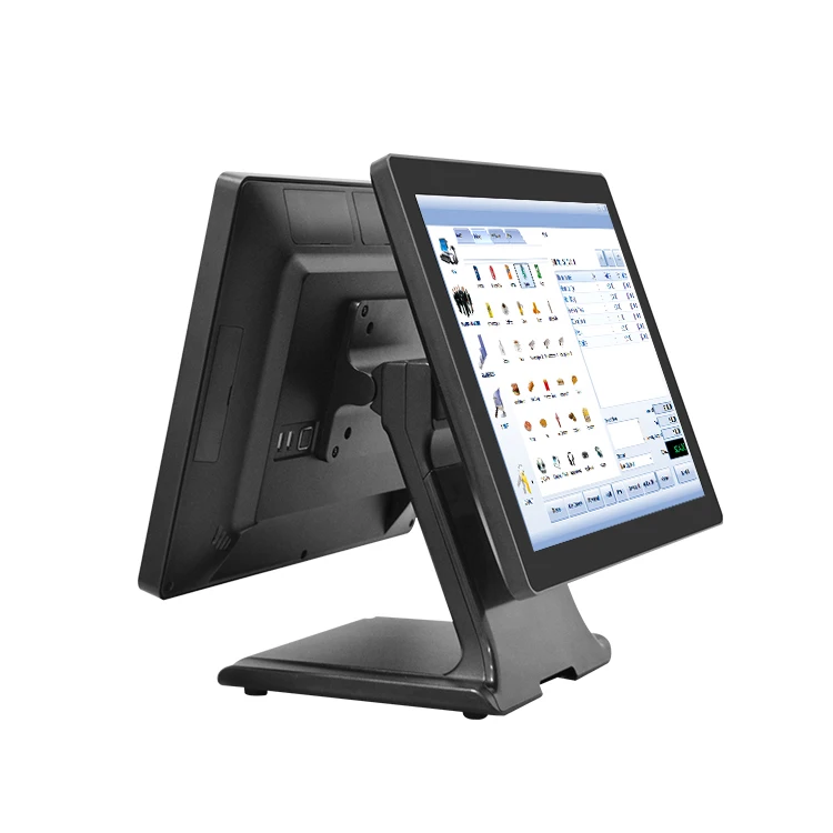 The Best POS Systems for 2024/Dual Touch Screen Pos 15 Inch Android All in One Pos System