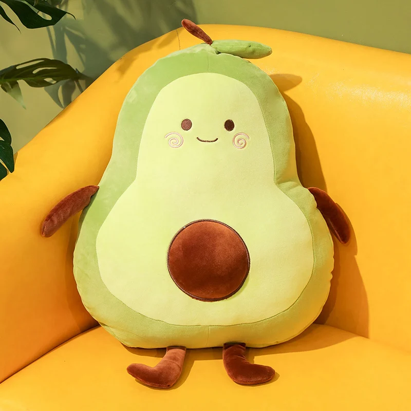 Kawaii авокадо плюшевая игрушка подушка кукла на заказ мягкий
