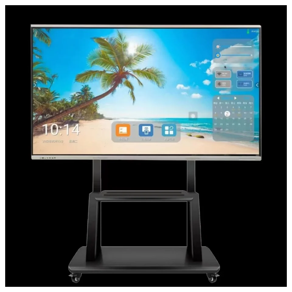 86 Inch Ultra HD 4K LED Interactive Touch Screen Monitor LCD Smart Board TV With PC All In One