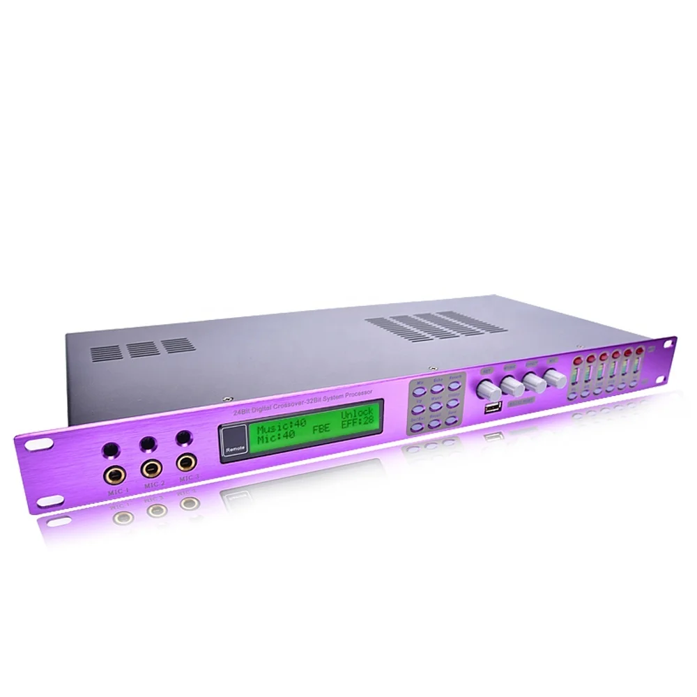 Голос и аудио профессиональный DSP X6 караоке цифровой процессор