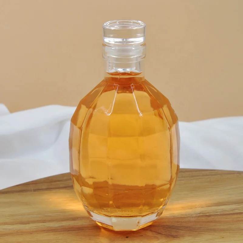 500ml grenade shape empty wine fruit juice glass containers bottles