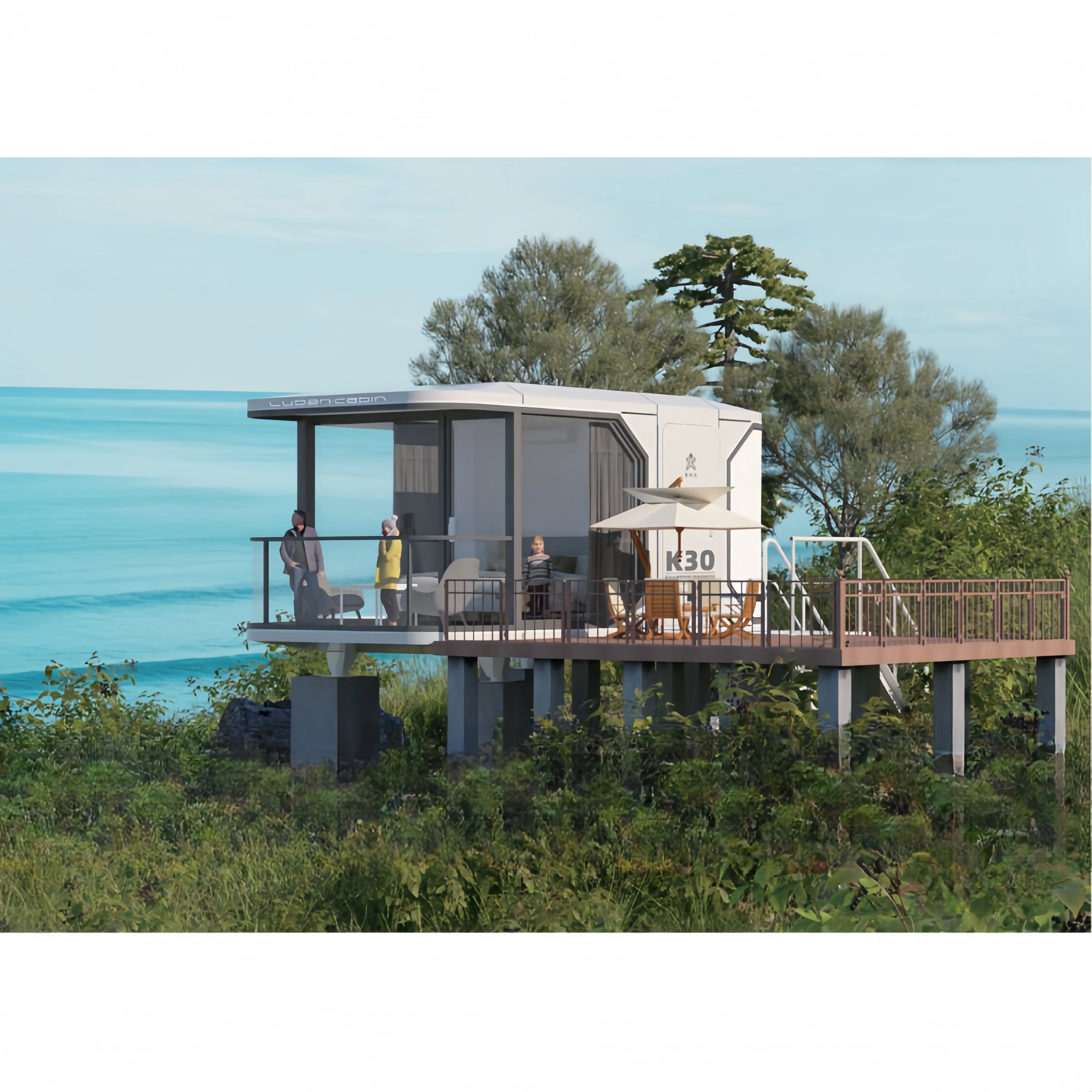 Ready-to-use Hotel Room Capsule Cabin Capsule Room Mobile Home Prefabricated Houses Resort Projects Capsule House